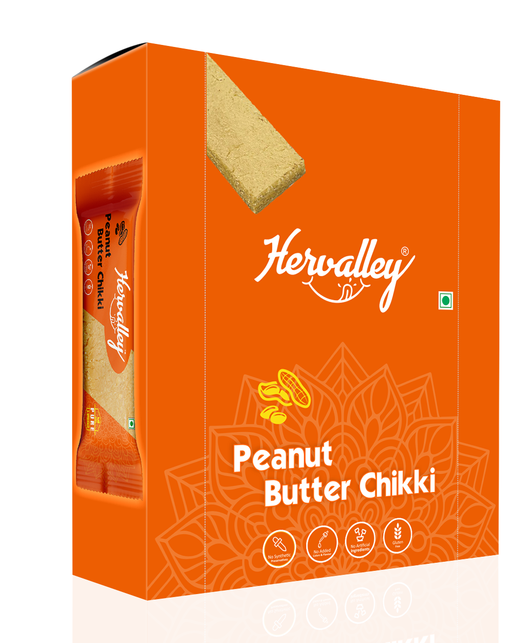 Peanut Butter Chikki (30g x 20 pcs) (Pack of One Box)
